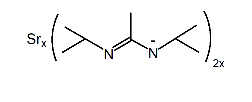 Bis(isopropylacetamidinate)strontium Chemical Structure
